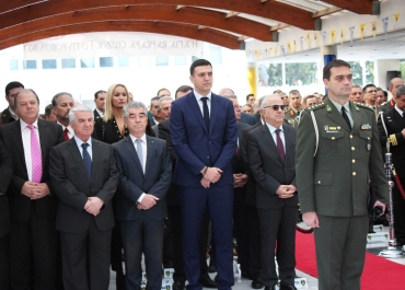 04/12/2017 - Εορτασμό της μνήμης της Αγίας Βαρβάρας,προστάτιδας του Πυροβολικού στην Σχολή Πυροβολικού (Ν. Πέραμο),