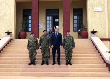 26/01/2018 - Επίσκεψη στη σχολή εφέδρων αξιωματικών πεζικού στο Ηράκλειο Κρήτης