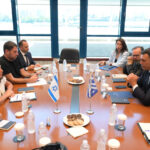 Συνάντηση του Υπουργού Ναυτιλίας και Νησιωτικής Πολιτικής, Βασίλη Κικίλια, με την Υπουργό Μεταφορών του Ισραήλ, Miri Regev